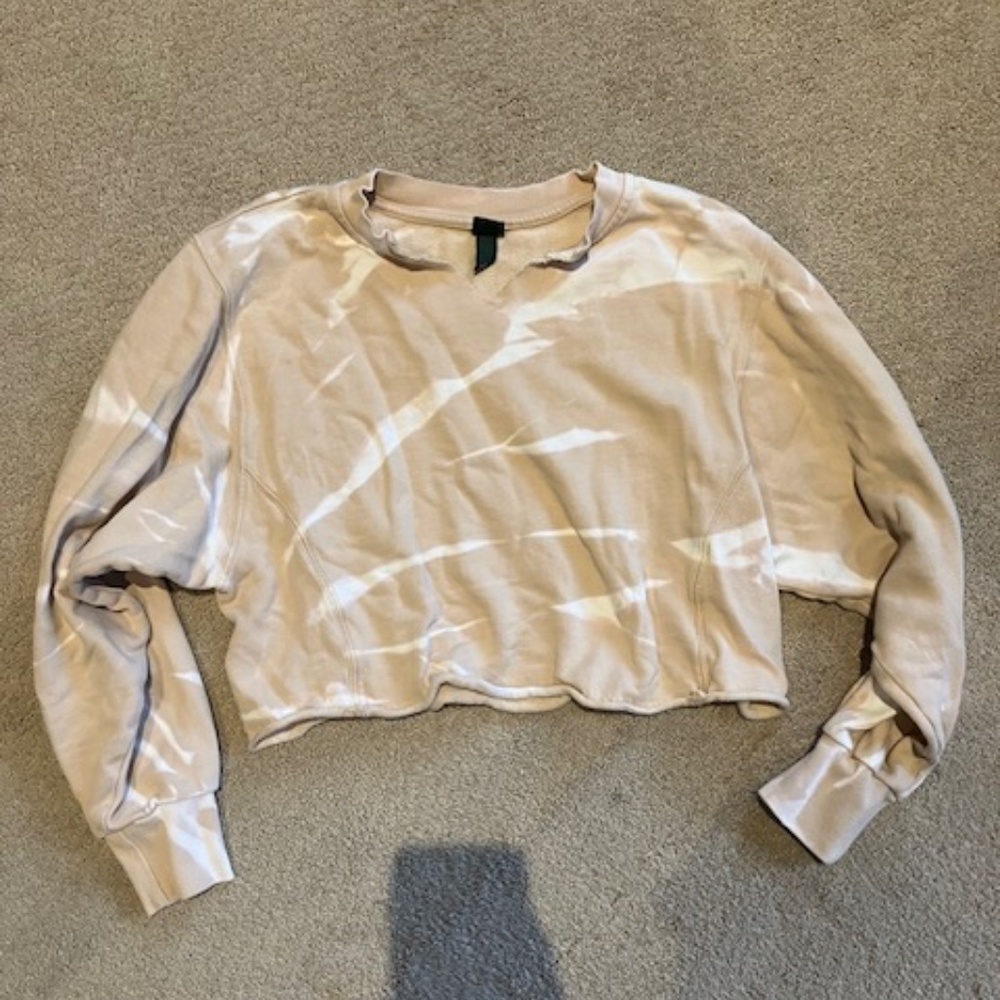 Wild Fable small crop sweatshirt tan